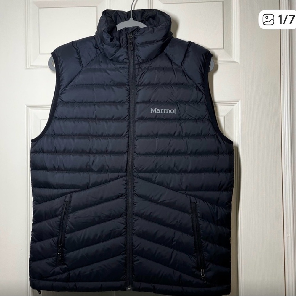 Marmot Men's Black Quilted Vest